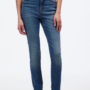Madewell Women's Skinny Jeans in Deep Blue